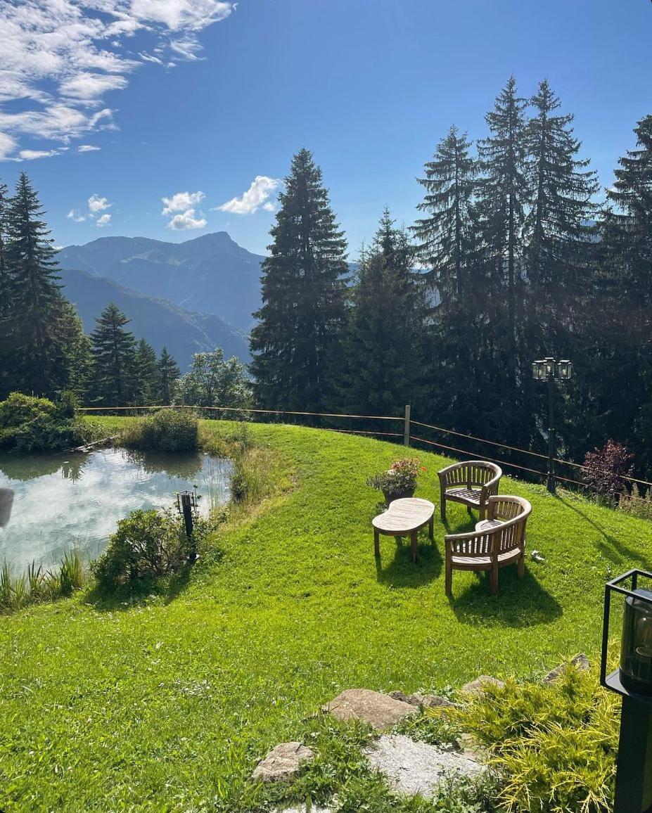 La Ferme Des Vonezins Hotel Thones Bagian luar foto